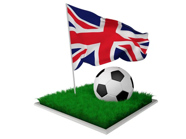 Englands Fußball — Stockfoto