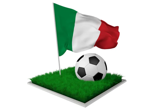 Футбол в Италии — стоковое фото