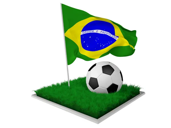 Brazília foci — Stock Fotó