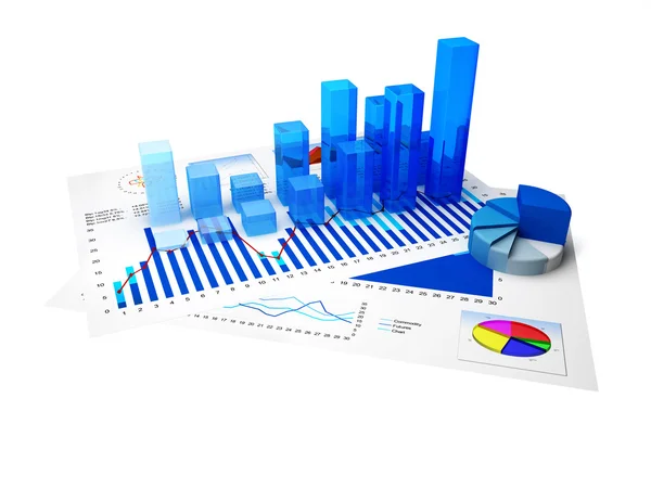 Gráfico de negocios —  Fotos de Stock