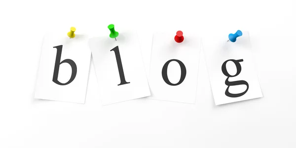 Blog Stockfoto