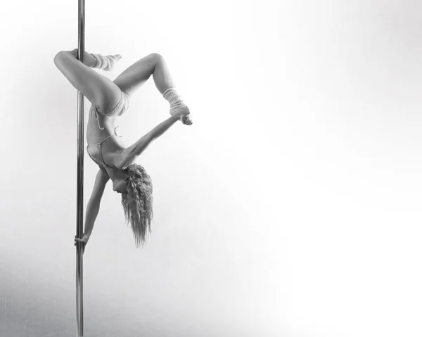 Pole dancer — Stock Photo, Image