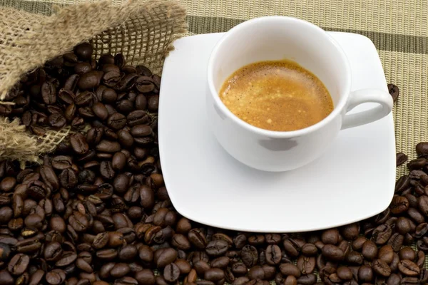 Caffè caldo — Zdjęcie stockowe