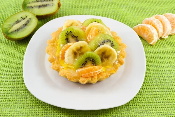 Crostata alla frutta fresca — Fotografia de Stock