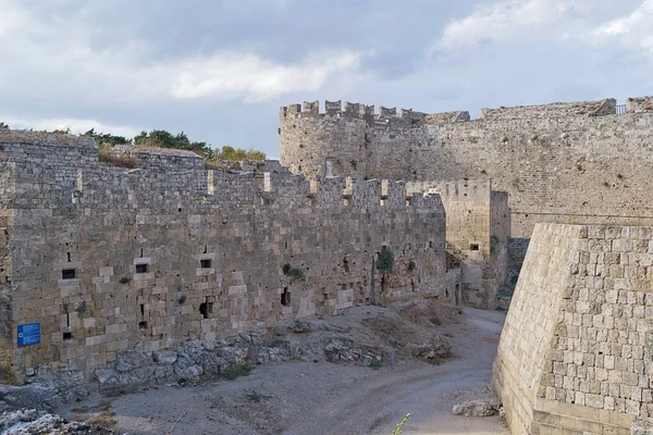 Die Altstadt von Rhodos — Stockfoto