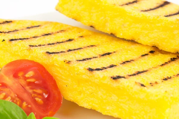 Polenta vom Grill — Stockfoto