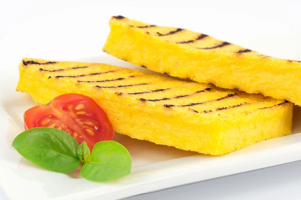 Izgara polenta. — Stok fotoğraf