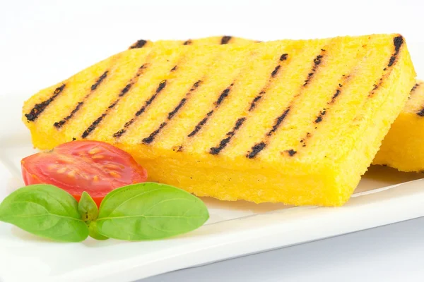 Grilled polenta — Stock Photo, Image