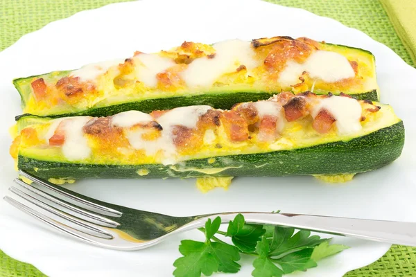 Gevulde courgette — Stockfoto