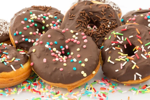 Chocolate Donuts — Stock Photo, Image