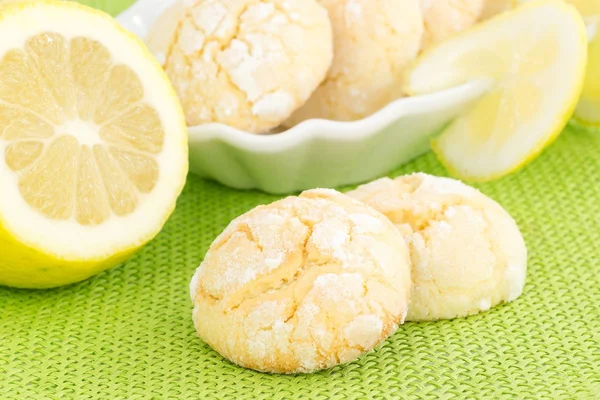 Лимонное печенье — стоковое фото