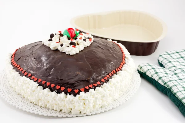 Torta al cioccolato — Foto Stock