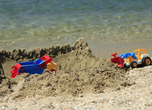 Juguetes de playa infantiles — Foto de Stock