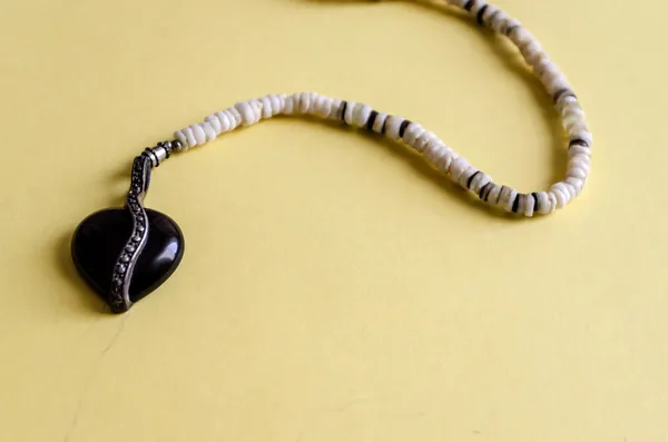 Heart necklace — Zdjęcie stockowe