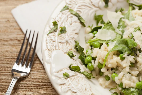 Risotto italiano vegetariano saludable — Foto de Stock