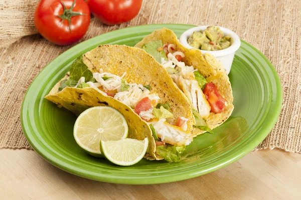 Homemade fresh fish tacos — Stock Photo, Image