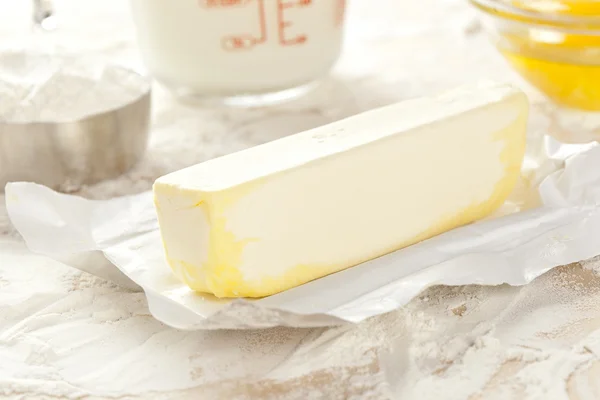 新鮮な天然バター — ストック写真