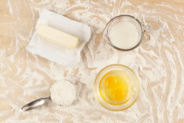 Baking ingredients — Stock Photo, Image