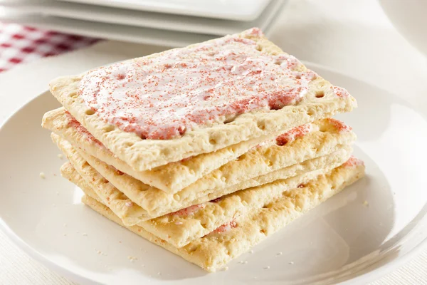 Hot Strawberry Toaster Pastry — Stock Photo, Image
