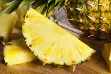 taze sarı organik ananas