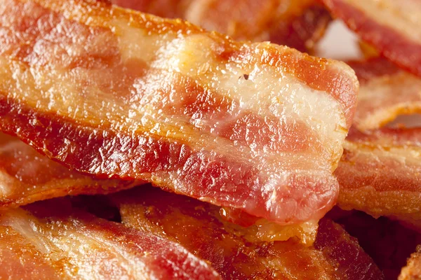 Bacon grasso cotto — Foto Stock