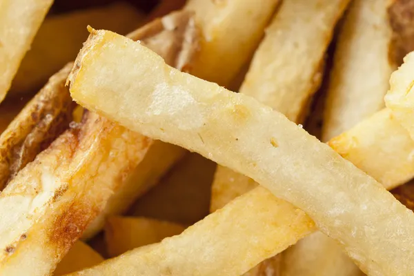 Färska krispiga pommes frites — Stockfoto