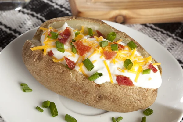 Hot Baked Potato — Stock Photo, Image