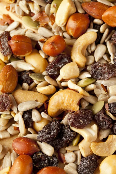 Alle natuurlijke zelfgemaakte trail mix — Stockfoto