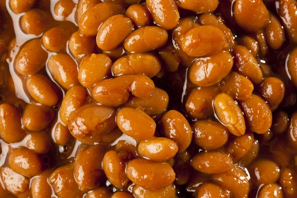 Čerstvé domácí bbq pečené fazole — Stock fotografie