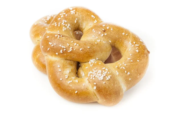 Pretzel suave cálido hecho en casa — Foto de Stock