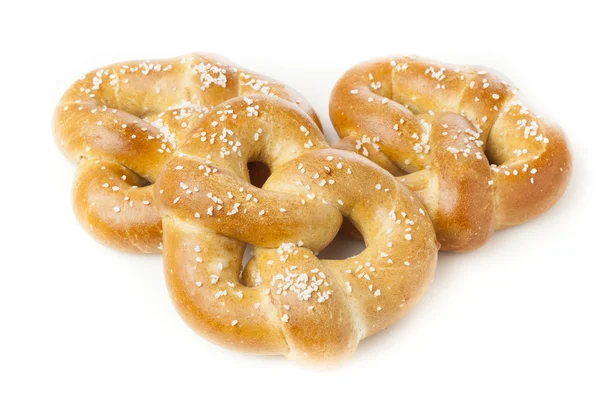 Pretzel suave cálido hecho en casa — Foto de Stock