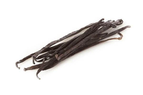 Świeże brązowy organicznych wanilia — Zdjęcie stockowe