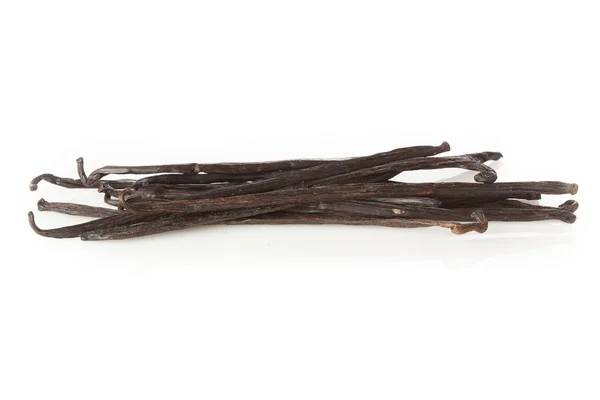 Świeże brązowy organicznych wanilia — Zdjęcie stockowe