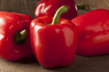 taze organik kırmızı biber