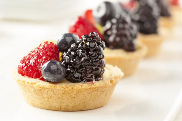 Fresh Homemade Fruit Tart — Stock Photo, Image