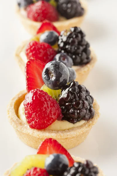 Crostata di frutta fresca fatta in casa — Foto Stock