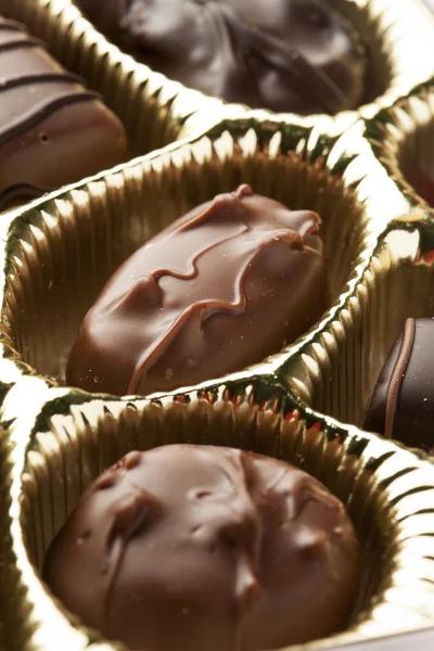 Cutie de ciocolată asortată — Fotografie, imagine de stoc