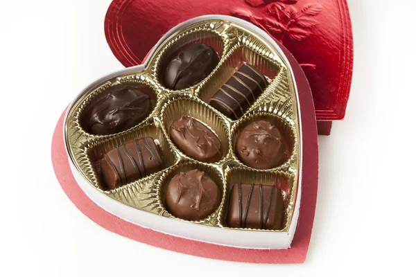 Box of Assorted Chocolates — Stock Photo, Image