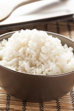 Organik beyaz pirinç