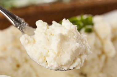 taze ev yapımı patates püresi