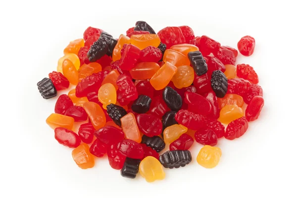 Organic Fruit Gummy Snacks for Kids — Stock Photo, Image