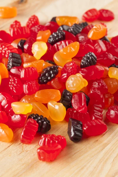 Ekologisk frukt gummy snacks för barn — Stockfoto