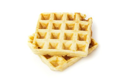 taze ev yapımı Belçika waffle