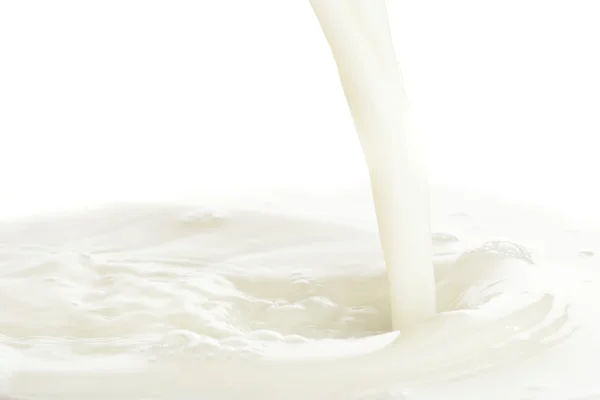 Βιολογικό γάλα λευκό υφή — Φωτογραφία Αρχείου