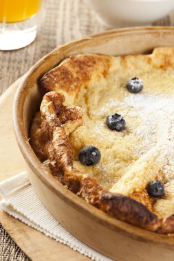 yaban mersini ile ev yapımı Alman gözleme