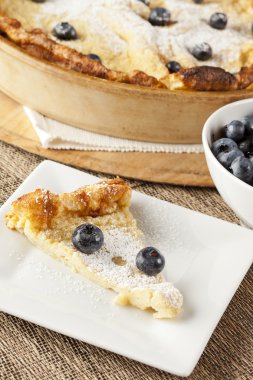 yaban mersini ile ev yapımı Alman gözleme