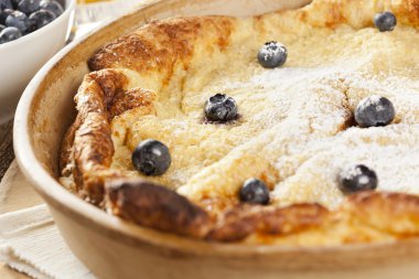 yaban mersini ile ev yapımı Alman gözleme