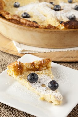 yaban mersini ile ev yapımı Alman gözleme