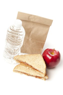 Fıstık ezmesi ve jöle çuval öğle