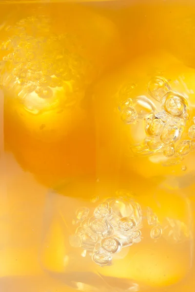 Tè freddo rinfrescante con limone — Foto Stock